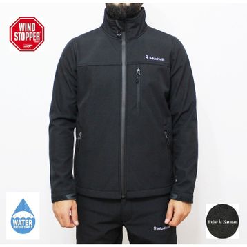 Mudwill Softshell Siyah Erkek Mont