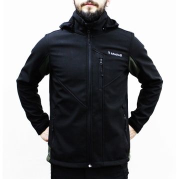 Mudwill Softshell Siyah Erkek Mont