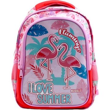 Muggle Mu-7211 Flamingo Rose Sırt Çantası