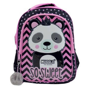 Muggle Mu-7303 Siyah Panda Sırt Çantası
