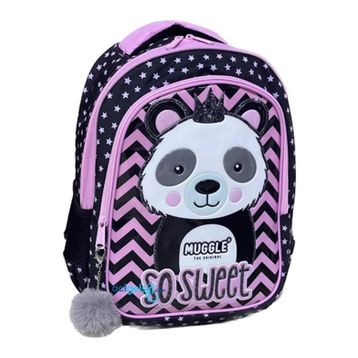 Muggle Mu-7303 Siyah Panda Sırt Çantası