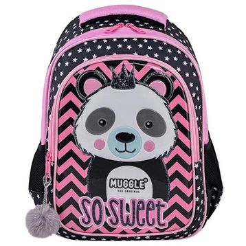 Muggle Mu-7303 Siyah Panda Sırt Çantası