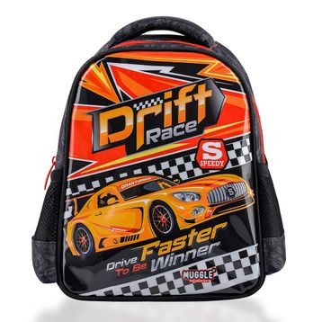 Muggle MU-9499 Drift Car Siyah Anaokulu Çantası
