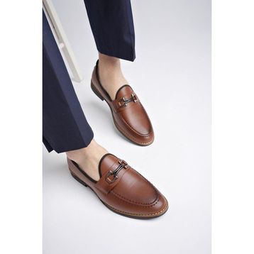 Muggo M7702 Taba Garantili Klasik Casual Erkek Günlük Ayakkabı