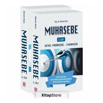 Muhasebe 1 - 2 Cilt Takım - Ekrem Kara
