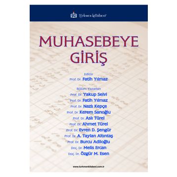 Muhasebeye Giriş - Türkmen Kitabevi - Fatih Yılmaz