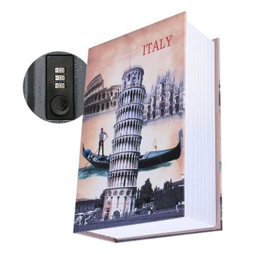 Mühlen Secret Safe 180-I Orta Boy Kitap Şekli Gizli & Şifreli Para ve Değerli Eşya Kasası