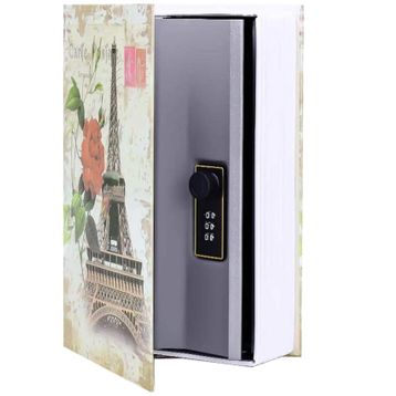 Mühlen Secret Safe 240-P Büyük Boy Kitap Şekli Gizli Şifreli Para ve Değerli Eşya Kasası