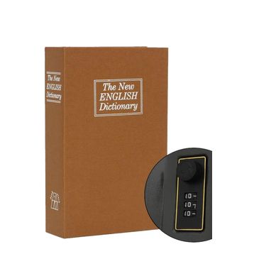 Mühlen Secret Safe 265 En Büyük Boy Kitap Şekli Gizli ve Şifreli Para ve Değerli Eşya Kasası
