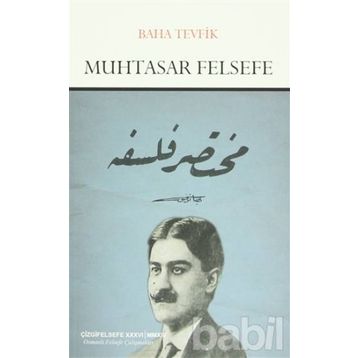 Muhtasar Felsefe - Baha Tevfik