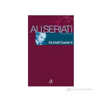 MUHTELIF ESERLER 2 - ALI ŞERİATİ