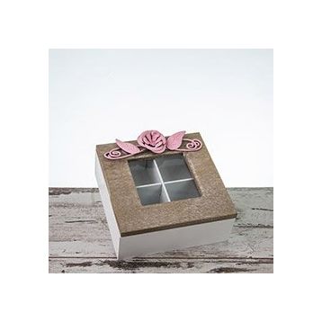 Mukko Home LN648 Ahşap Çok Amaçlı Saklama Kutusu