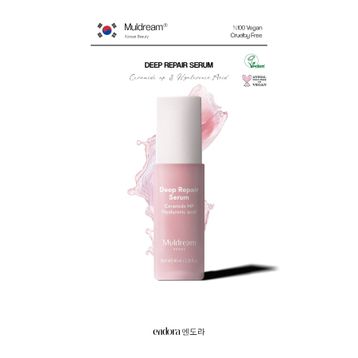 Muldream Deep Repair Serum Yoğun Onarıcı ve Nemlendirici Ceramide NP Kore 40 ml Hyaluronic Acid Serum