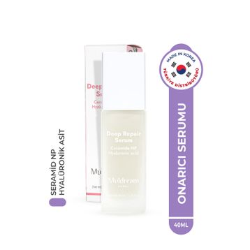 Muldream Deep Repair Serum Yoğun Onarıcı ve Nemlendirici Ceramide NP Kore 40 ml Hyaluronic Acid Serum
