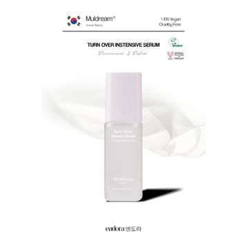 Muldream Turn Over Intensive Serum Niacinamide ve Peptid Sıkılaştırıcı Yenileyici Kore 40 ml Serum