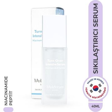 Muldream Turn Over Intensive Serum Niacinamide ve Peptid Sıkılaştırıcı Yenileyici Kore 40 ml Serum
