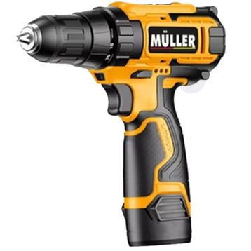 Müller Alman EX-Torq 58 V 6 Ah Otomatik Korumalı Metal Şanzuman 27 Parça Çift Akülü Şarjlı Matkap