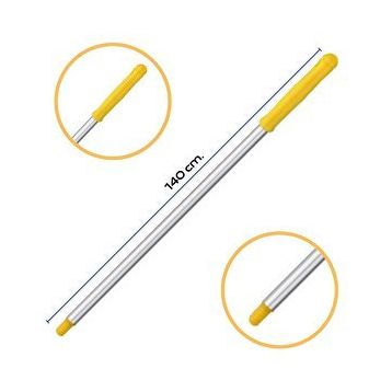 Mulpex Premium Kalite Delikli 140 cm Sarı Alüminyum Eloksallı Sap