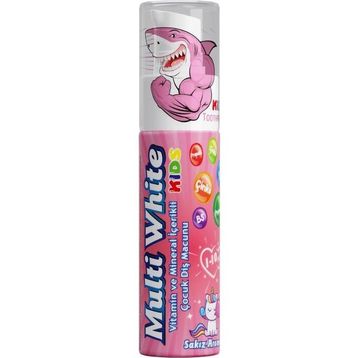 Multi White Çocuklar İçin Sakız Aromalı 50 ml Diş Macunu