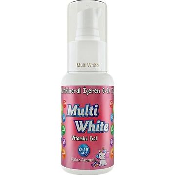 Multi White Sakız Aromalı 50 ml Çocuk Diş Macunu