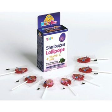 MultiBall Kids Sambucus 5 Adet Lolipop