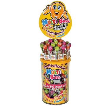 MultiBall Multivitamin 150 Adet Lolipop