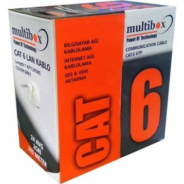 Multibox 23 AWG 305 mt Cat 6 Kablo