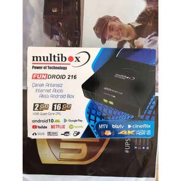 Multibox Fundroid 216 16 GB 4K Android Tv Box