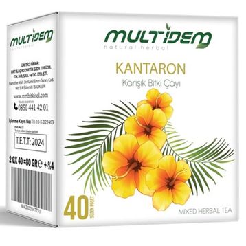 Multidem 40'lı Kantaron Karışık Bitki Çayı