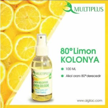 Multiplus 80° Sprey 100 ml Limon Kolonyası