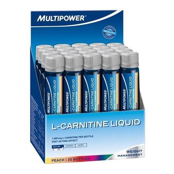 Multipower 20 Ampul Şeftali Aromalı L-Cartinie Liquid Forte