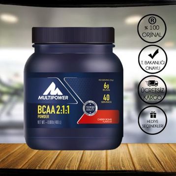 Multipower 400 gr BCAA 2:1:1 Powder