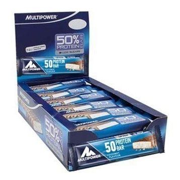 Multipower Spor Çanta Hediyeli 50 Protein Bar 50 gr 20 Adet Takviye Edici Gıda