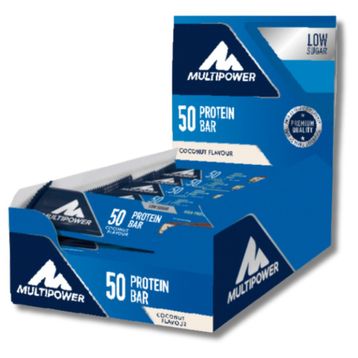 Multipower Spor Çanta Hediyeli 50 Protein Bar 50 gr 20 Adet Takviye Edici Gıda