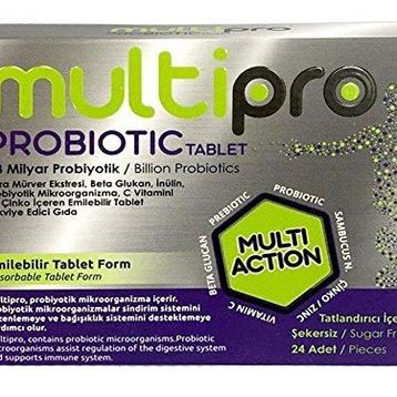 Multipro Probiotic 24 Çiğneme Tableti