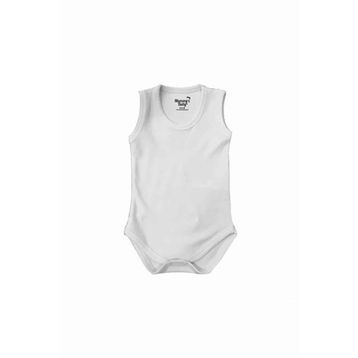Mummy's Baby Beyaz Atlet Çıtçıtlı Body