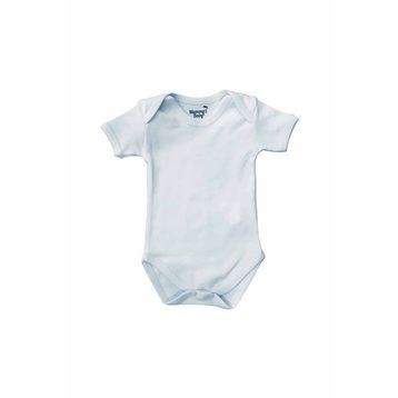 Mummy's Baby Mavi Kısa Kollu Çıtçıtlı Body