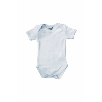 Mummy's Baby Mavi Kısa Kollu Çıtçıtlı Body