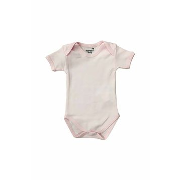 Mummy's Baby Pembe Kısa Kollu Çıtçıtlı Body
