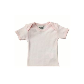 Mummy's Baby Pembe Kısa Kollu Çıtçıtlı Body