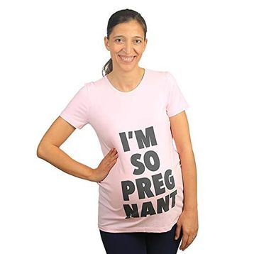 Mummy's Baby Pregnant Pembe Hamile Tişört