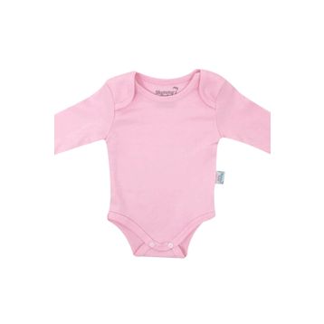 Mummy's Uzun Kol Pembe Bebek Body