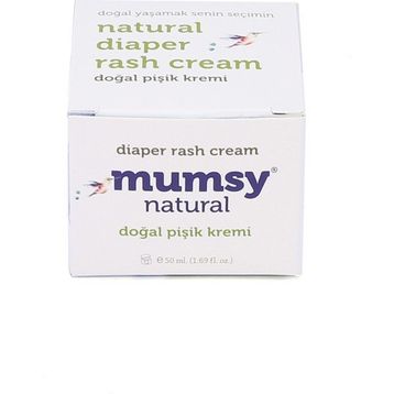 Mumsy 50 ml Natural Doğal Pişik Kremi