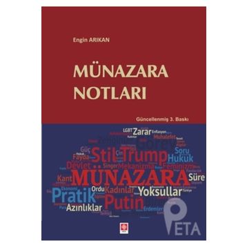 Münazara Notları - Engin Arıkan
