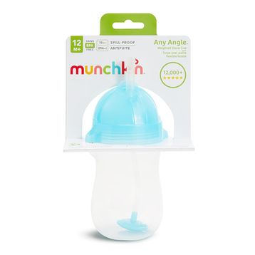 Munchkin 296 ml 12+ Ay Mavi Tıklama Kilitli Uçlu Alıştırma Bardağı