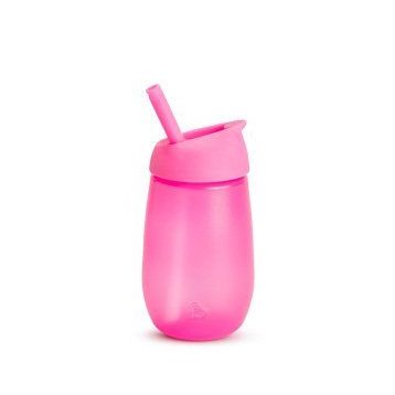 Munchkin 296 ml 12 Ay+ Pembe Simple Clean Pipetli Alıştırma Bardağı