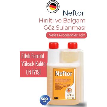Munich Vet Neftor 500 ml Hırıltı ve Solunum Yolu Destek Ürünü