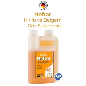 Munich Vet Neftor 500 ml Hırıltı ve Solunum Yolu Destek Ürünü