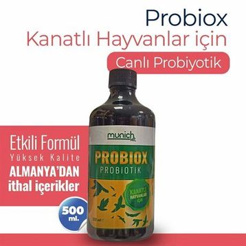 Munich Vet Probiox 500 ml Kanatlı Hayvanlar İçin Canlı Probiyotik