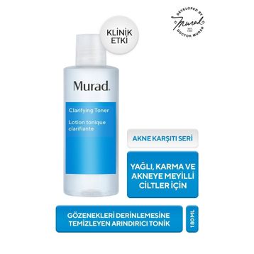 Murad Clarifying Toner 180 ml Gözenekleri Derinlemesine Temizleyen Arındırıcı Tonik